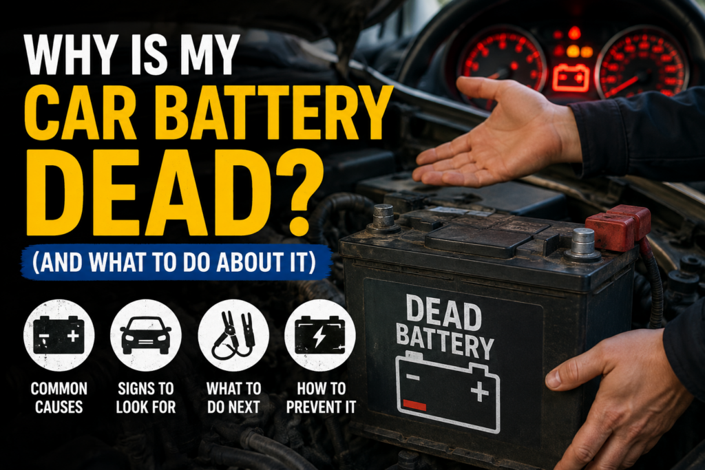 Why Is My Car Battery Dead? (And What To Do About It)
